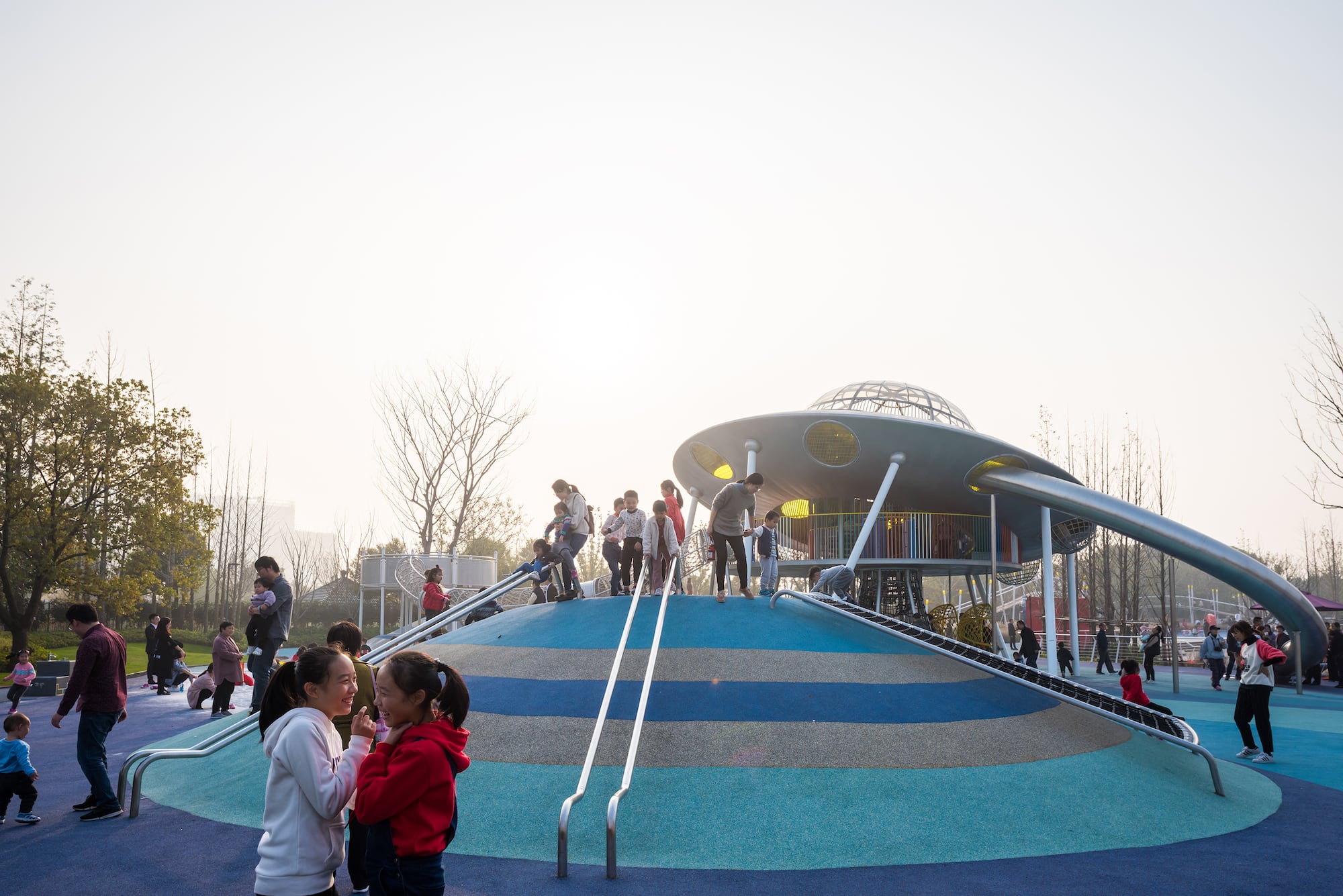 太空舱组合滑梯