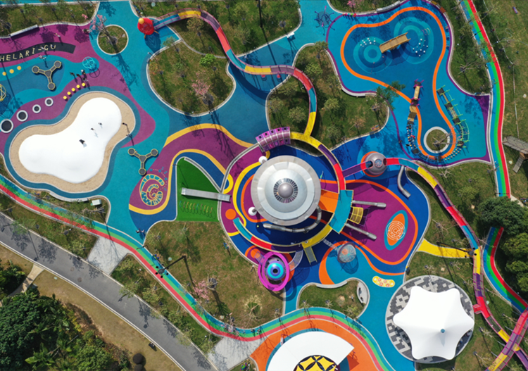 太空舱组合滑梯