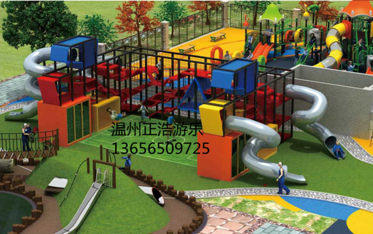 户外立体迷宫呼啦墙