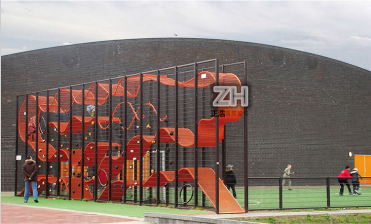 户外立体迷宫呼啦墙