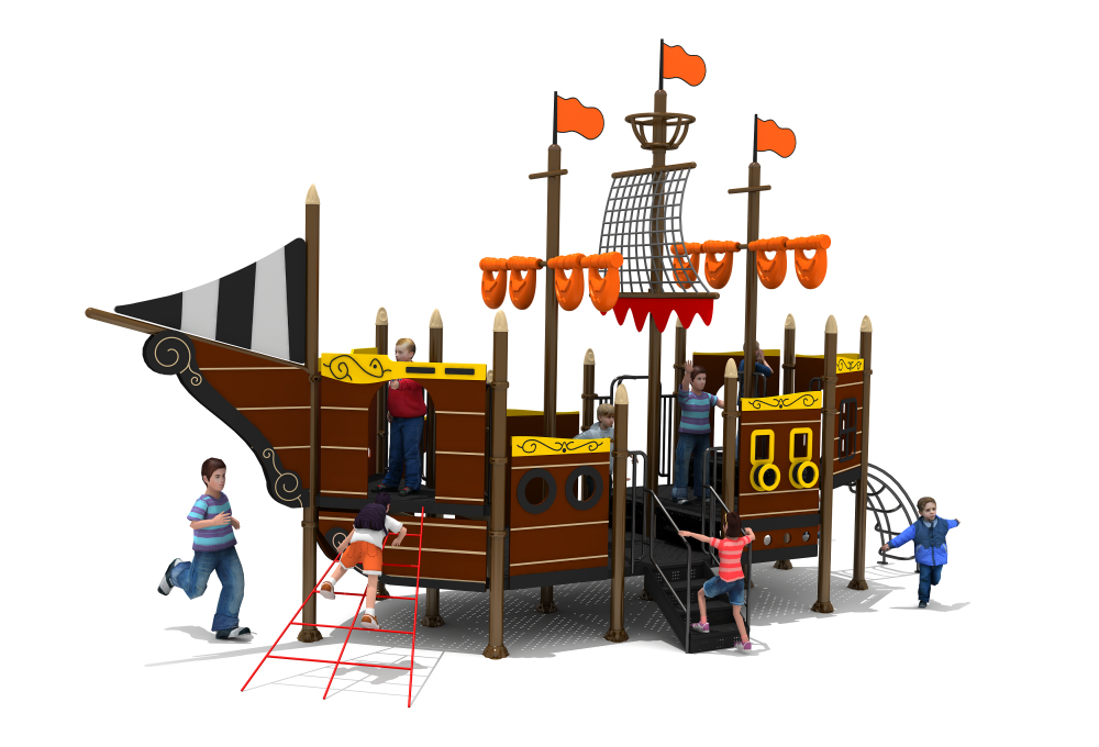 PE板组合滑梯 (8)