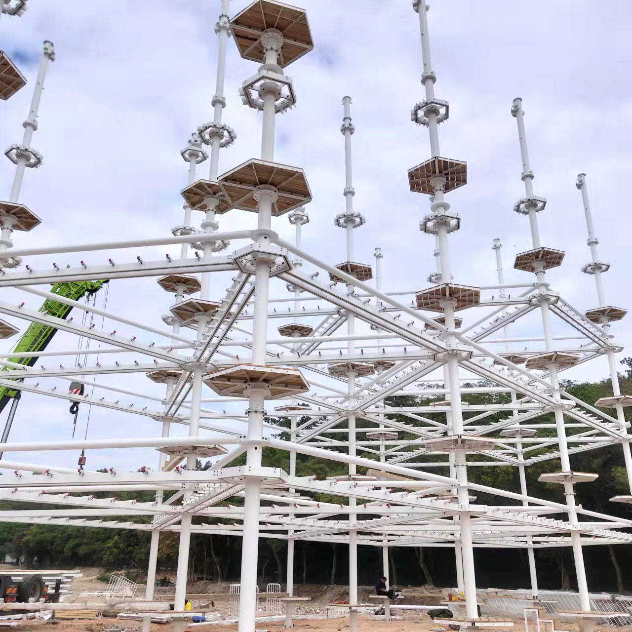 高空拓展水晶塔勇士塔 (11)